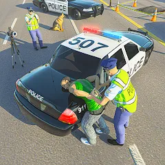 Скачать взлом Police Simulator Job Cop Game  [МОД Много денег] - полная версия apk на Андроид