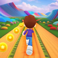 Скачать взлом Subway Craft: Fun Runner (Фан Раннер)  [МОД Много монет] - последняя версия apk на Андроид