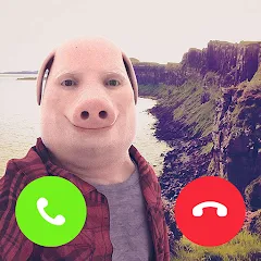 Скачать взломанную John Pork In Video Call (Джон Порк ин Видео Колл)  [МОД Все открыто] - полная версия apk на Андроид