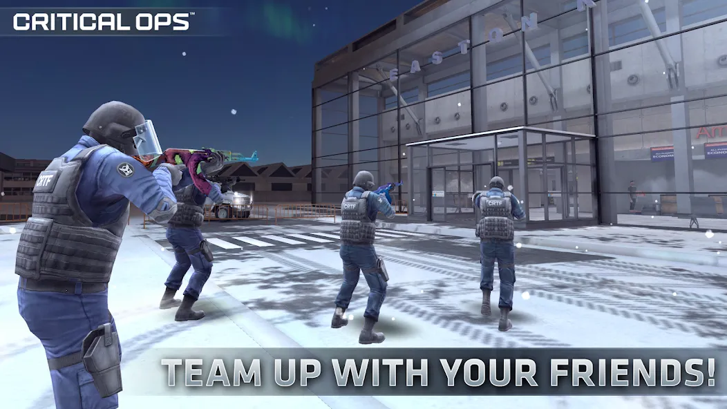 Critical Ops: Multiplayer FPS (Критикал Опс)  [МОД Бесконечные монеты] Screenshot 2