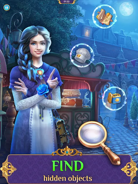 Hidden objects of Eldritchwood  [МОД Unlimited Money] Screenshot 1