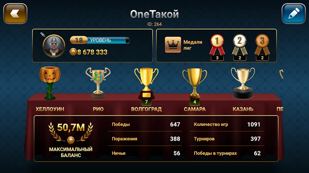 Throw-in Durak: Championship  [МОД Все открыто] Screenshot 5