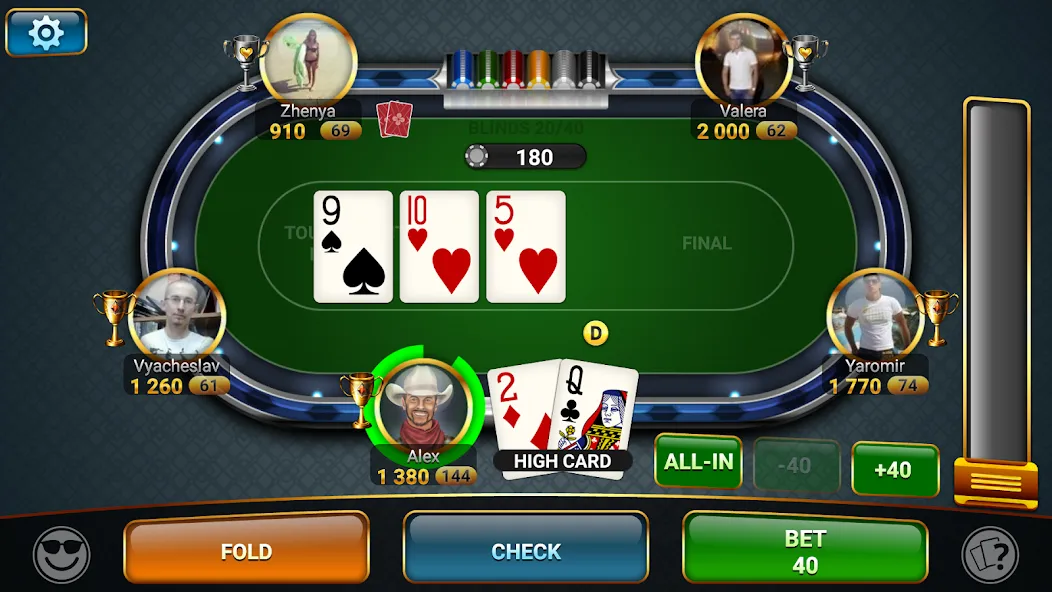 Poker Championship Tournaments  [МОД Unlocked] Screenshot 5