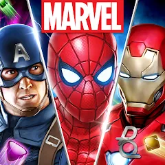 Взлом MARVEL Puzzle Quest: Hero RPG (Марвел Пазл Квест)  [МОД Много монет] - стабильная версия apk на Андроид