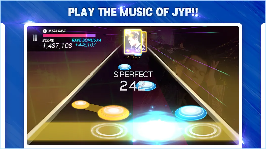 SUPERSTAR JYPNATION (уперстар )  [МОД Unlimited Money] Screenshot 3