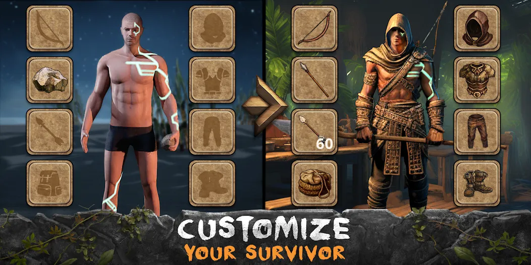 Survival Island: Survivor EVO (Сурвайвал айленд)  [МОД Все открыто] Screenshot 5