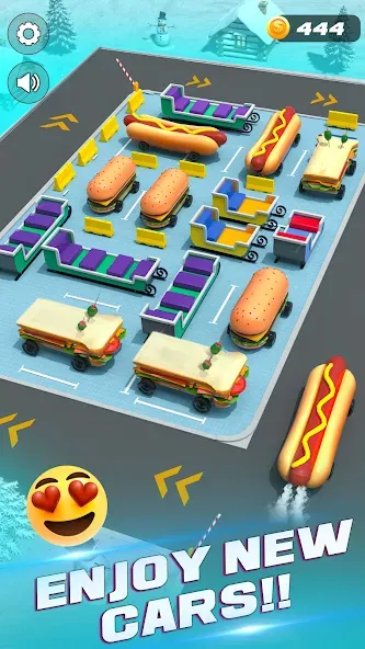 Unblock It Car Puzzle Game (Паркинг Джам Разблокировать)  [МОД Menu] Screenshot 5