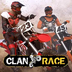 Скачать взлом Clan Race: PVP Motocross races (Клан Рейс)  [МОД Бесконечные монеты] - полная версия apk на Андроид