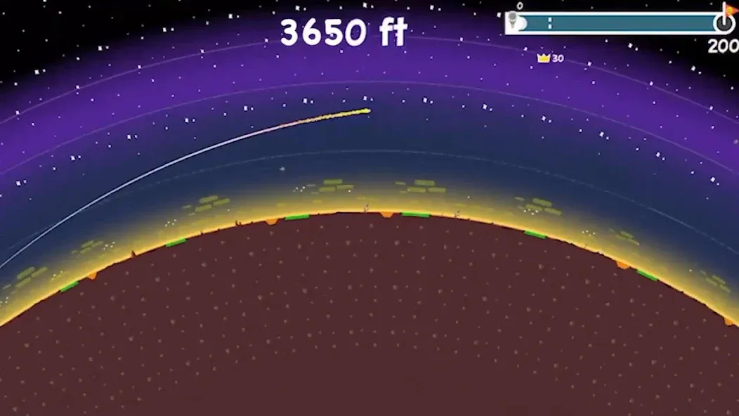 Golf Orbit: Oneshot Golf Games  [МОД Бесконечные монеты] Screenshot 2