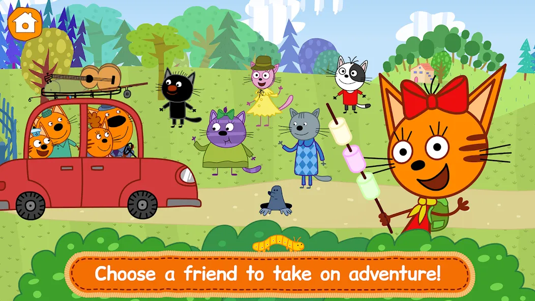 Kid-E-Cats: Kitty Cat Games!  [МОД Menu] Screenshot 1