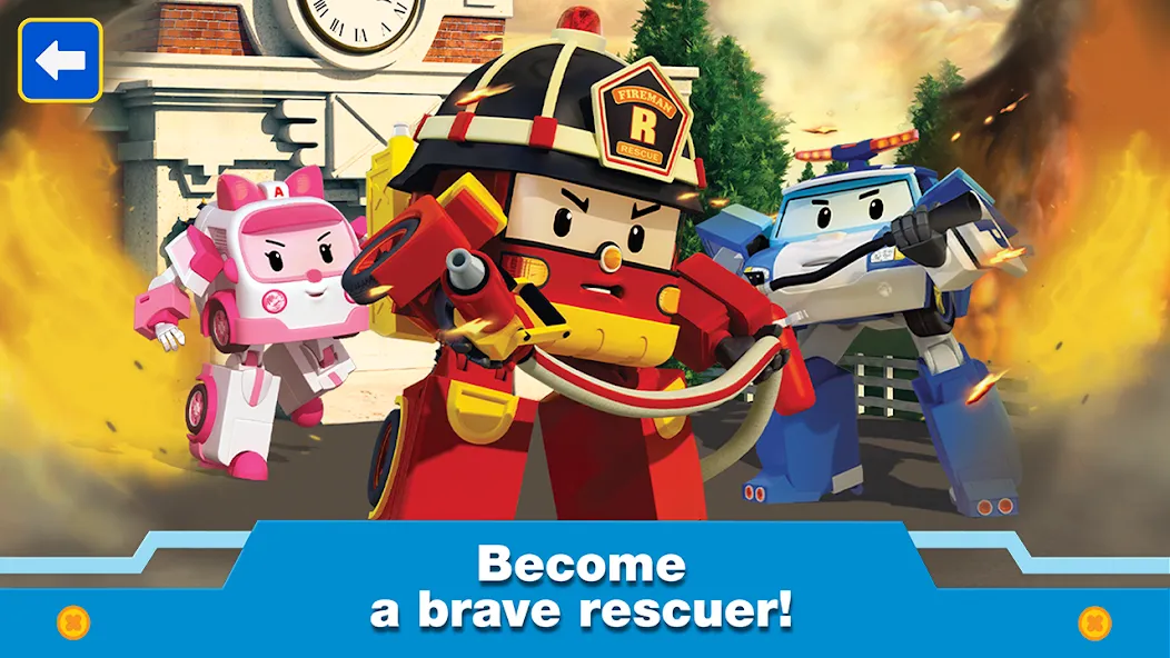 Robocar Poli: Games for Boys!  [МОД Unlimited Money] Screenshot 1