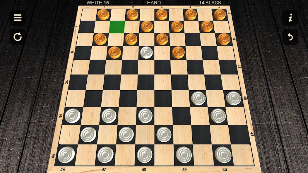 Checkers - Two player  [МОД Menu] Screenshot 2