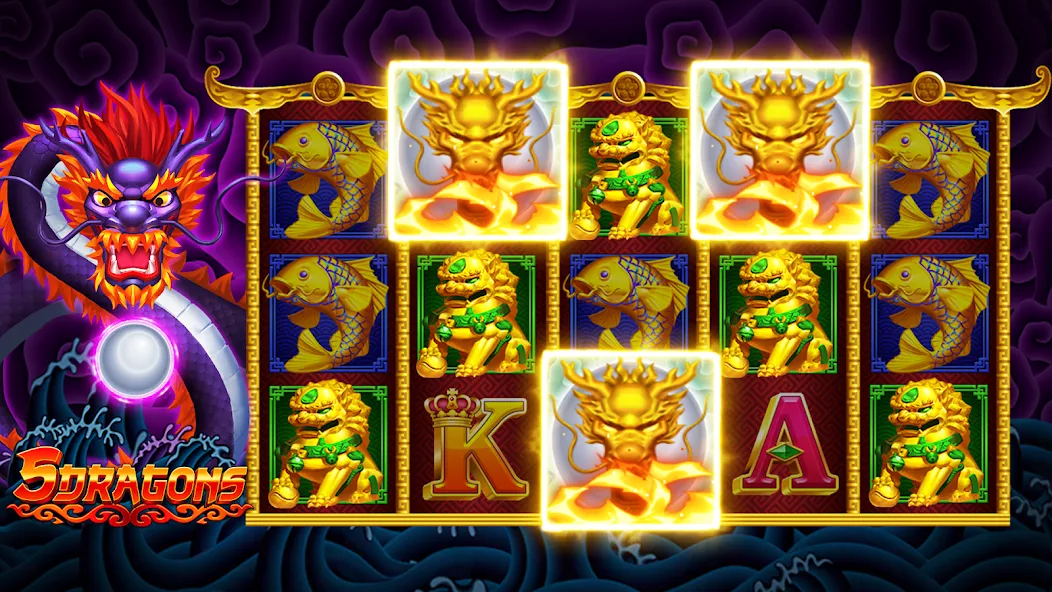 Joker King Slots Online (Джокер Кинг Слоты Онлайн)  [МОД Меню] Screenshot 5