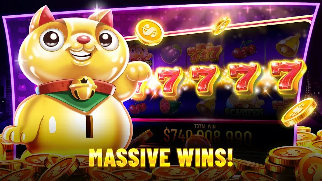 Best Casino™ Slots: 777 Casino (Бест Казино Слотс)  [МОД Бесконечные монеты] Screenshot 4