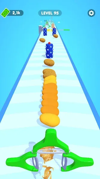 Potato Rush (Потейто Раш)  [МОД Много монет] Screenshot 1