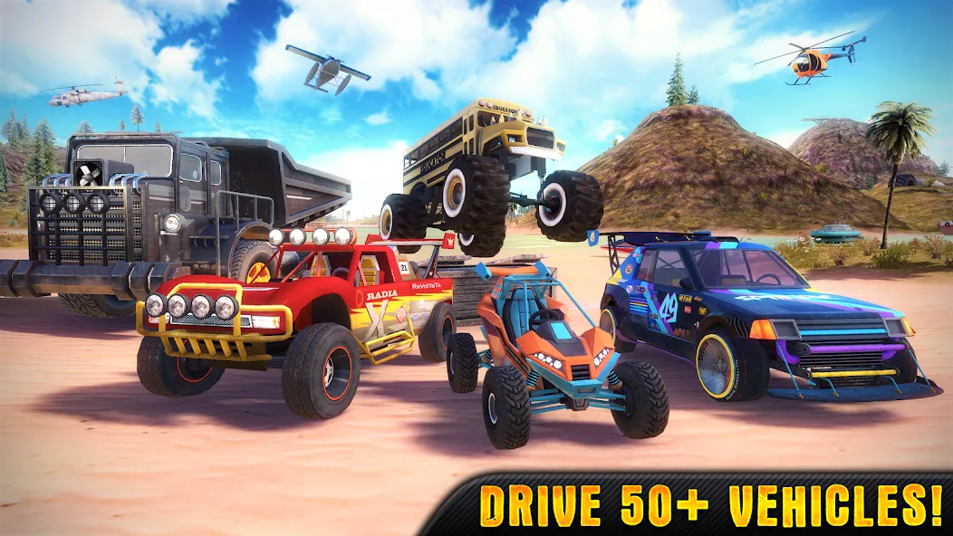 OTR - Offroad Car Driving Game (ОТР)  [МОД Бесконечные монеты] Screenshot 1