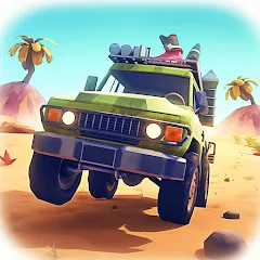 Взлом Zombie Offroad Safari (Зомби оффроуд сафари)  [МОД Много денег] - полная версия apk на Андроид