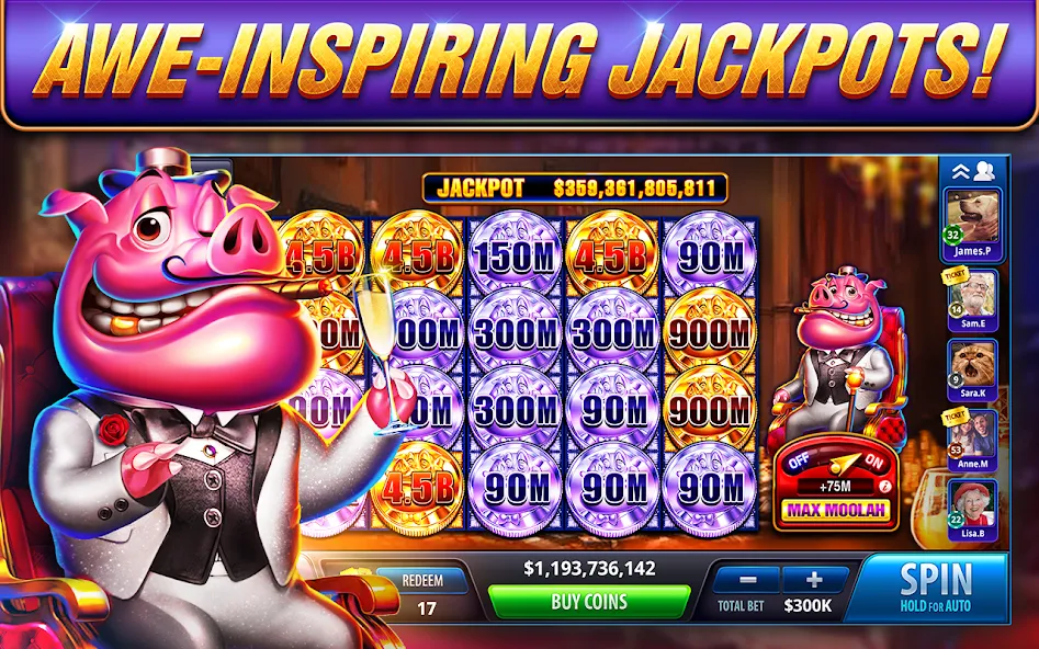 Take 5 Vegas Casino Slot Games (Тейк 5 Вегас Казино Слот игры)  [МОД Mega Pack] Screenshot 3