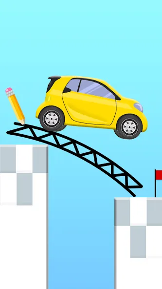 Draw 2 Bridge: Draw Save Car (Дроу 2 Бридж)  [МОД Бесконечные монеты] Screenshot 5