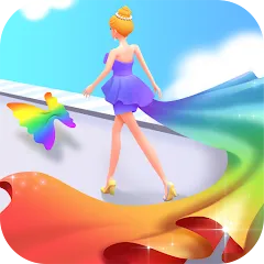 Взломанная Dancing Dress - Fashion Girl (Дансинг Дресс)  [МОД Все открыто] - стабильная версия apk на Андроид