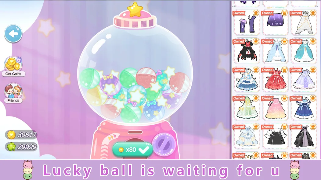 YOYO Doll Anime Dress Up Game (ЙОЙО)  [МОД Unlimited Money] Screenshot 5