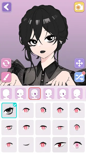 Vlinder Avatar Maker: dress up  [МОД Бесконечные монеты] Screenshot 5