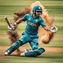 Взломанная World Cricket Games Offline  [МОД Бесконечные монеты] - последняя версия apk на Андроид