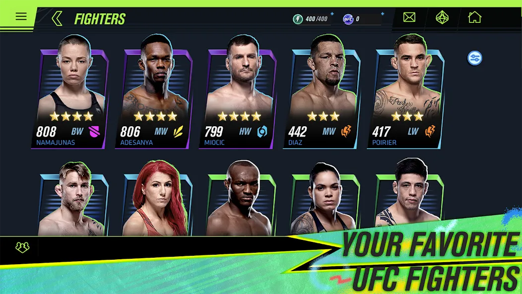 EA SPORTS™ UFC® Mobile 2 (ИА СПОРТС УФЦ 2)  [МОД Много монет] Screenshot 2