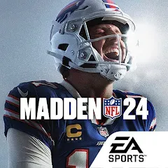 Взломанная Madden NFL 24 Mobile Football (Мэдден НФЛ 23 Мобильный Футбол)  [МОД Много монет] - полная версия apk на Андроид