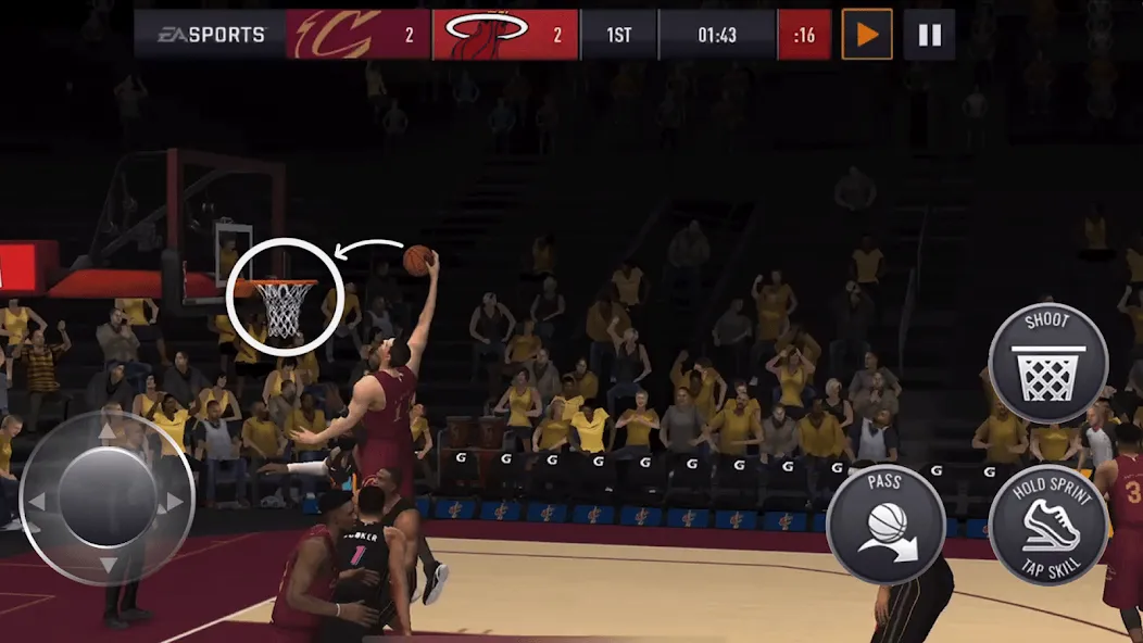 NBA LIVE Mobile Basketball (НБА Лайв Мобайл)  [МОД Бесконечные монеты] Screenshot 4