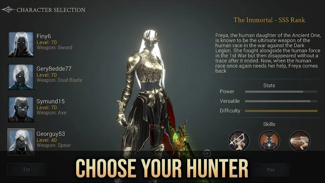 Demon Hunter: Premium (Демон Хантер)  [МОД Меню] Screenshot 2