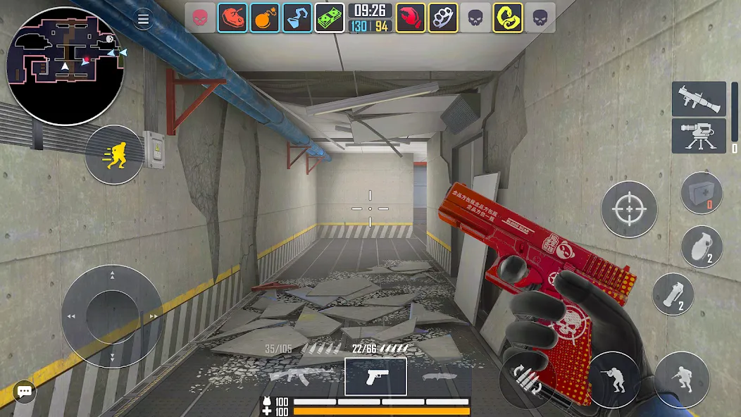 Fire Strike - Gun Shooter FPS (Файр страйк)  [МОД Unlocked] Screenshot 2