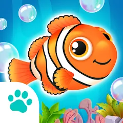 Скачать взлом Baby Aquarium - Fish game  [МОД Много монет] - последняя версия apk на Андроид