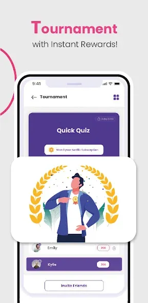 QuizGiri- Live Quiz & Trivia (КвизГири)  [МОД Бесконечные монеты] Screenshot 1