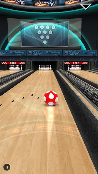 Bowling Game 3D (Боулинг игра 3D)  [МОД Бесконечные монеты] Screenshot 5