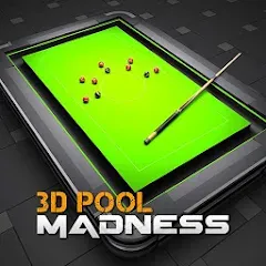 Скачать взлом 3D Pool Madness (Пул Безумие)  [МОД Меню] - последняя версия apk на Андроид