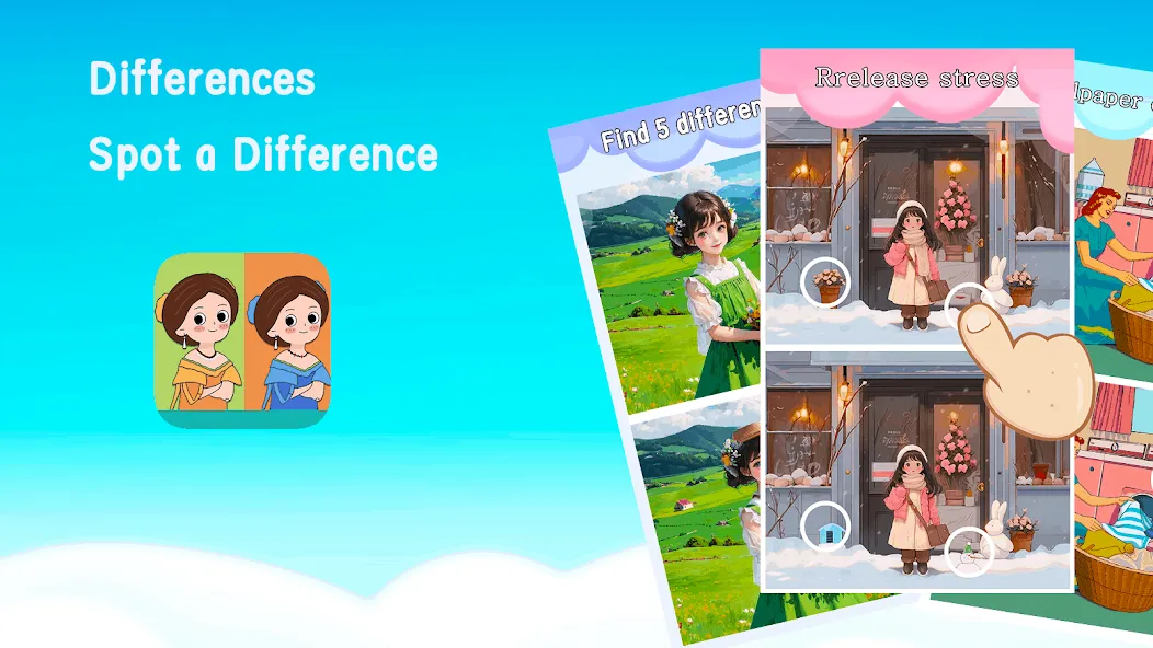 Differences: Spot a Difference (Диференсес)  [МОД Unlocked] Screenshot 5