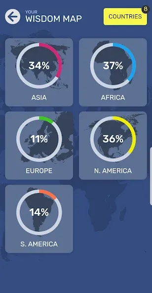 Map Quiz World Geography (Мап Квиз Всемирная География)  [МОД Все открыто] Screenshot 1