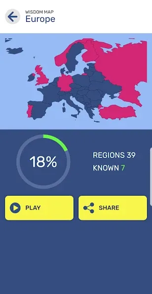 Map Quiz World Geography (Мап Квиз Всемирная География)  [МОД Все открыто] Screenshot 4