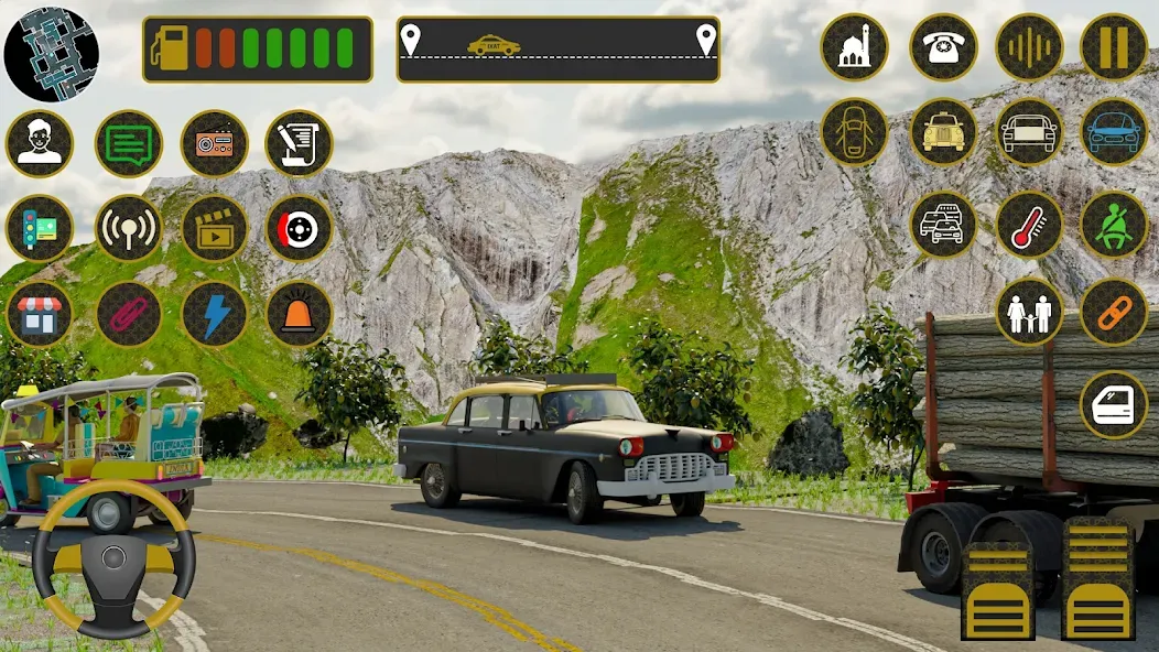 Indian Taxi Simulator car Game (Индийский такси симулятор автомобиля Игра)  [МОД Меню] Screenshot 4