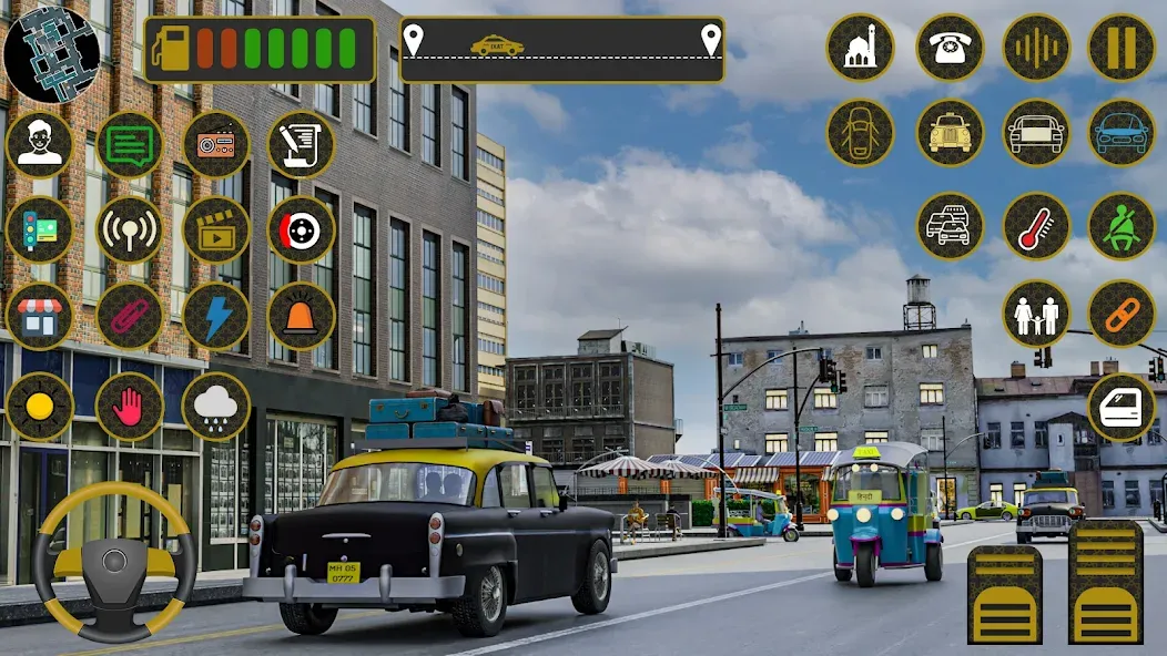 Indian Taxi Simulator car Game (Индийский такси симулятор автомобиля Игра)  [МОД Меню] Screenshot 5