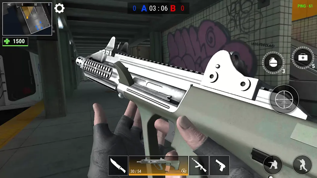 Modern Gun: Shooting War Games (Модерн Ган)  [МОД Все открыто] Screenshot 3