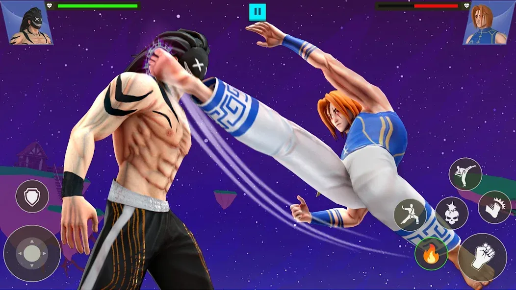 Anime Fighting Game (Аниме Файтинг Гейм)  [МОД Unlocked] Screenshot 2