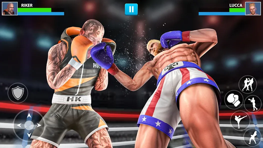 Punch Boxing Game: Ninja Fight  [МОД Бесконечные деньги] Screenshot 2