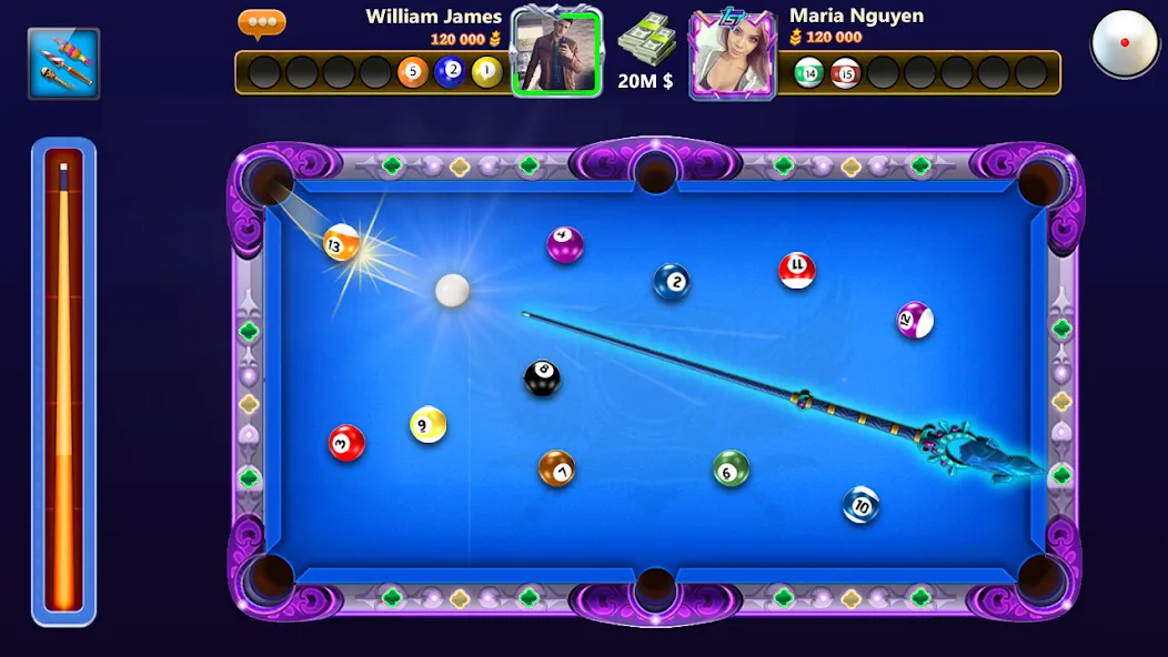 8 Ball Offline - Billiard Pool (Шар Оффлайн)  [МОД Много денег] Screenshot 2