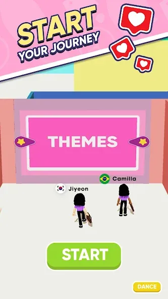 Famous Fashion - Dress Up Game (Фэймос Фэшн)  [МОД Бесконечные деньги] Screenshot 2