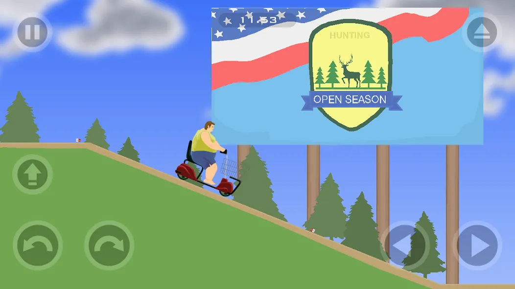 Happy Wheels (Хаппи Вилс)  [МОД Все открыто] Screenshot 5