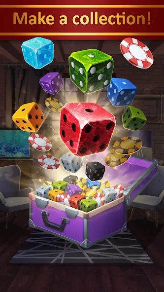 Farkle - Zonk Dice Game  [МОД Бесконечные деньги] Screenshot 1