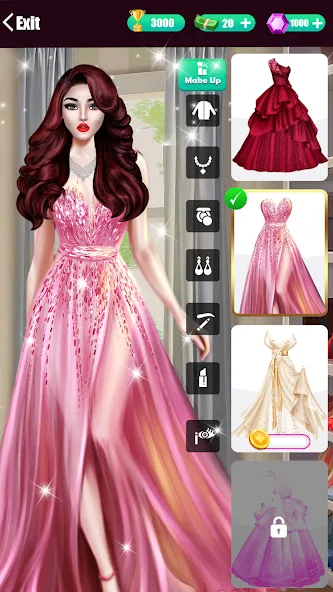 Super Stylist: Dress Up Games  [МОД Все открыто] Screenshot 1