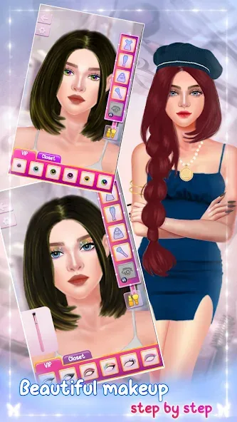 Fashion Stylist: Dress Up Game (Фэшн стилист)  [МОД Меню] Screenshot 2